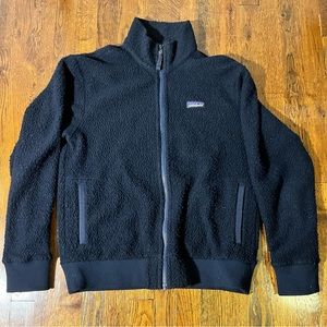 Vintage Patagonia Navy Fleece Zip Up - Size Men’s M (fits women’s M)